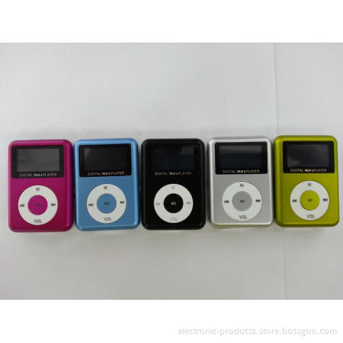 Factory direct wholesale nice SD card mini mp3 with screen no memory